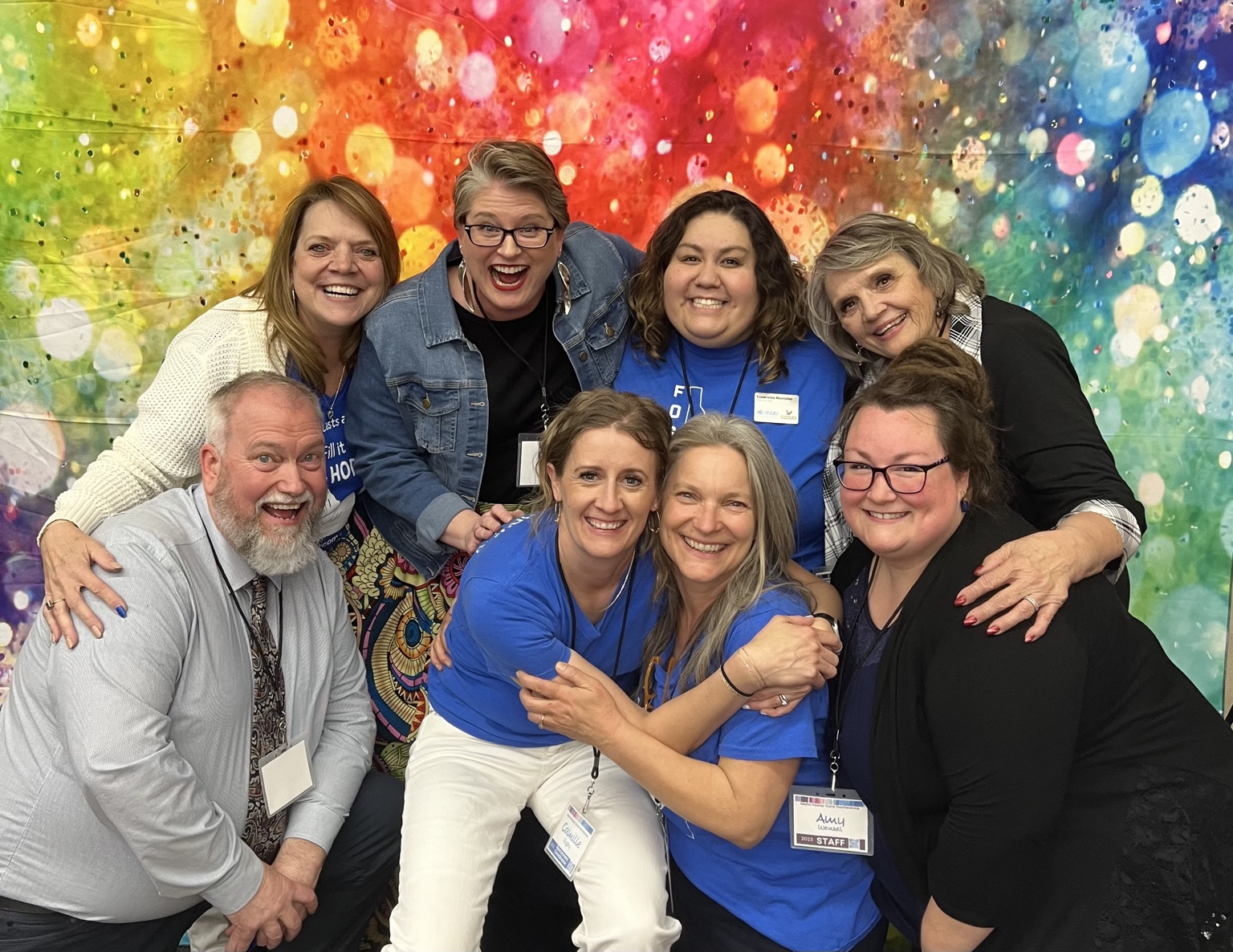 FRTC staff gathered together at the 2024 Idaho Foster Care Conference